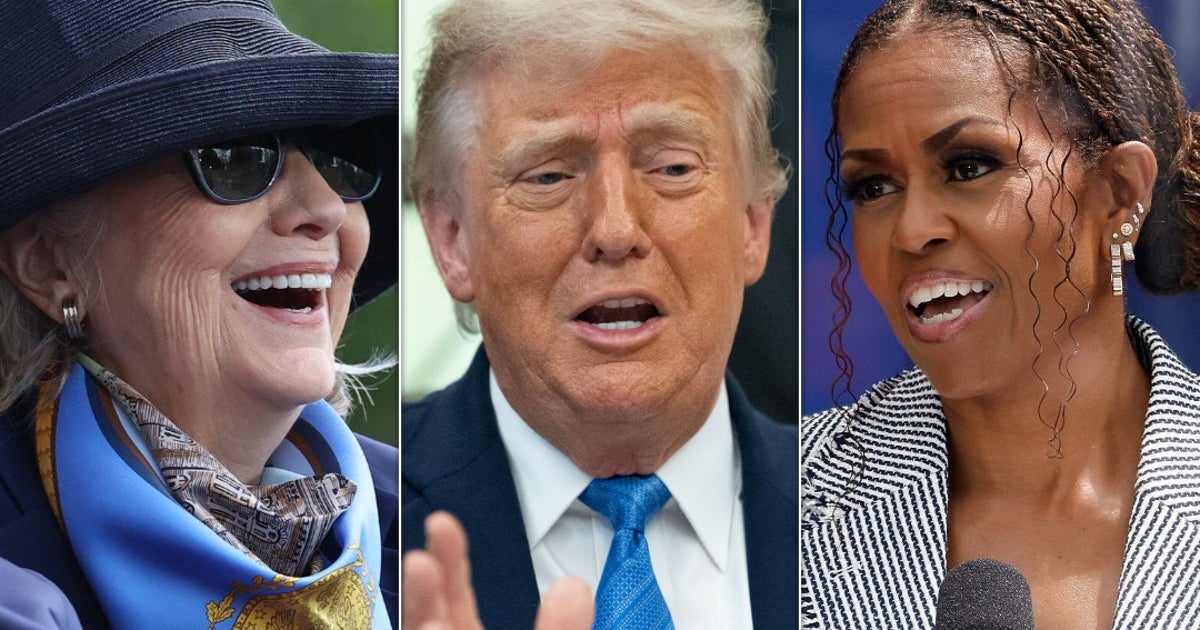 Michelle Obama Appears To Troll Donald Trump And Hillary Clinton Can’t Stop Laughing
