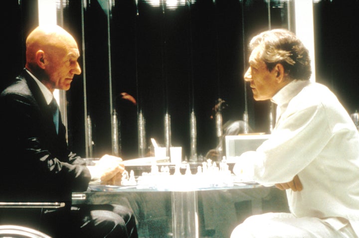 Patrick Stewart and Ian McKellen in 2000's X-Men