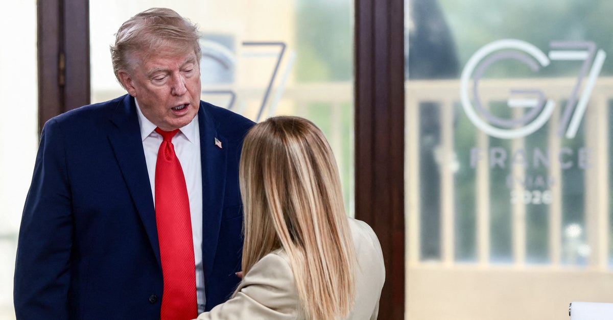 Italy's Prime Minister Says Trump ‘Totally Invented' Story That She Begged Him For Photo