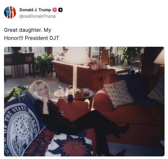 Donald Trump on Truth Social