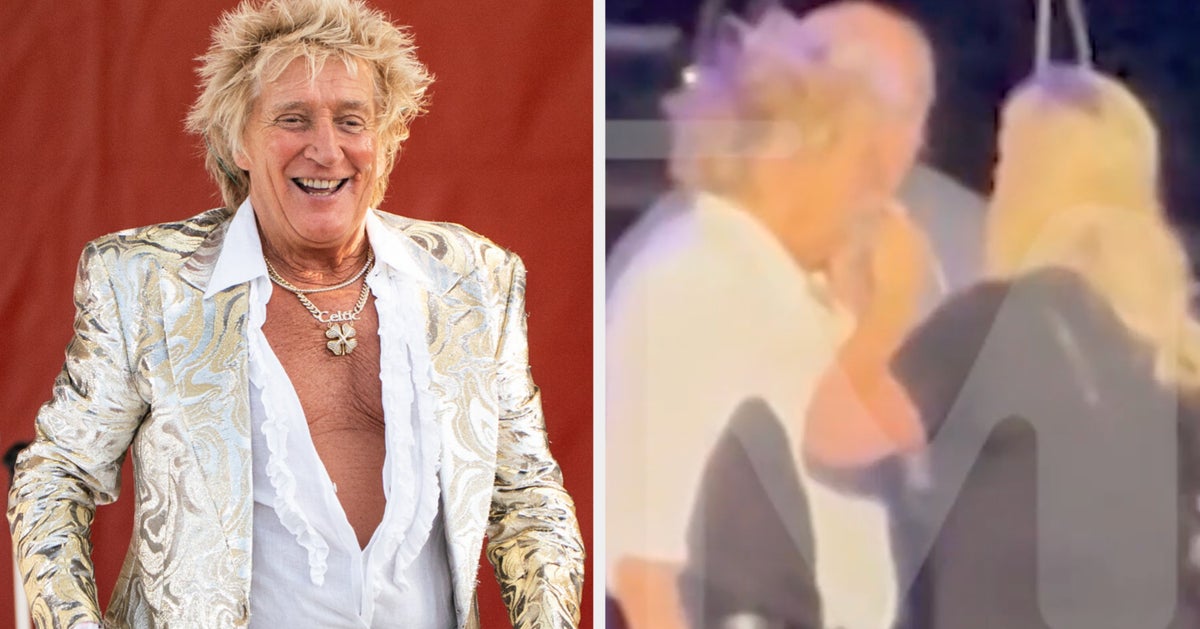Rod Stewart Pauses Concert After Having To Be Administered With Oxygen Mid-Performance