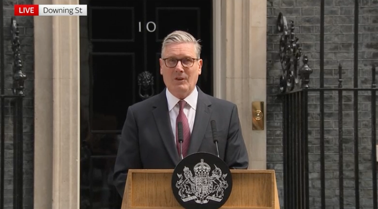 Starmer Resigns As Labour Leader And Announces A Timetable For His Departure As PM