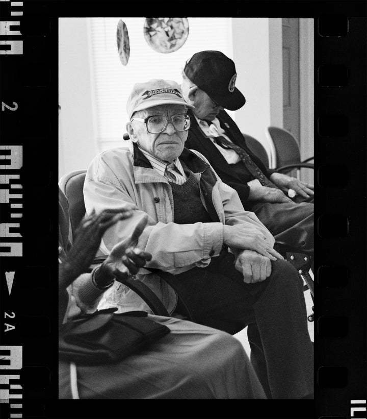 Volf at senior daycare, 1997.