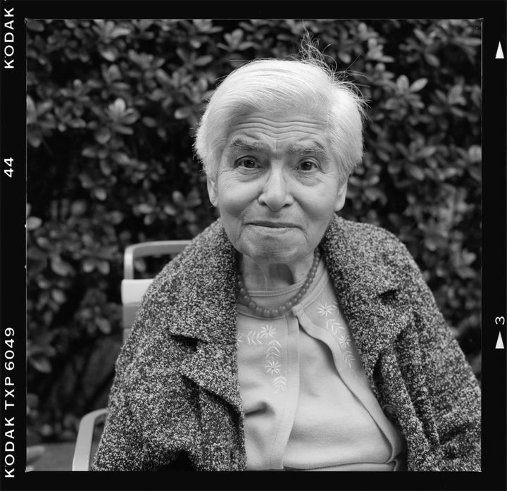 Tsipa at the Jewish Home for the Aged, 2000.