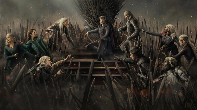 The cast of House Of The Dragon's third season