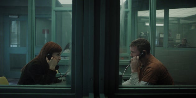 Britt Lower and Sam Worthington in Netflix's I Will Find You