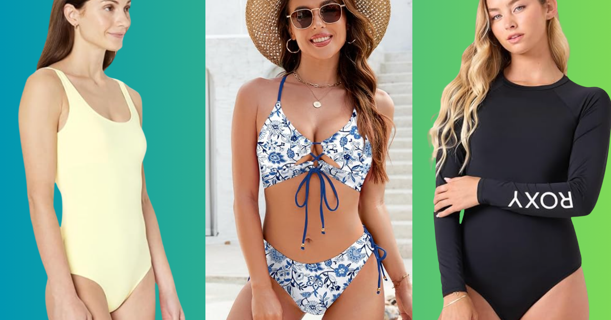 'This Suit Is Sexy, But Holds You In Tight!': Shop These Flattering Swimsuits On Sale For Prime Day