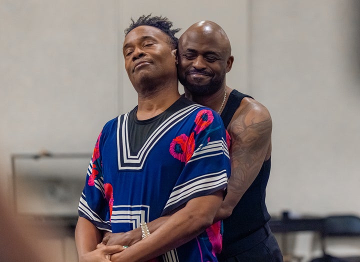 “When you add the layer of representation, and the Black queer context on top of it, it takes it to another place,” Brady (on right, with Porter) said.