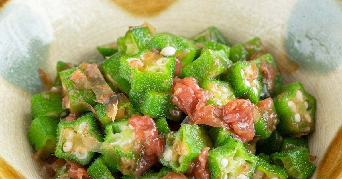 【オクラ、ゆでて切って和えるだけ】さっぱり食べられるから暑い季節にぴったり!オクラの簡単副菜レシピ4選