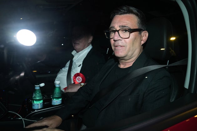 Andy Burnham after winning the Makerfield by-election.