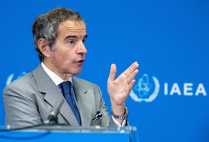 International Atomic Energy Agency head Rafael Mariano Grossi signaled that Iranian nuclear enrichment sites would be visited by his inspectors.