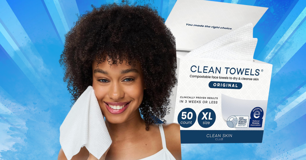 Dermatologists Say Your Wash Cloth Is Gross. This Gentle Swap Is On Sale ...