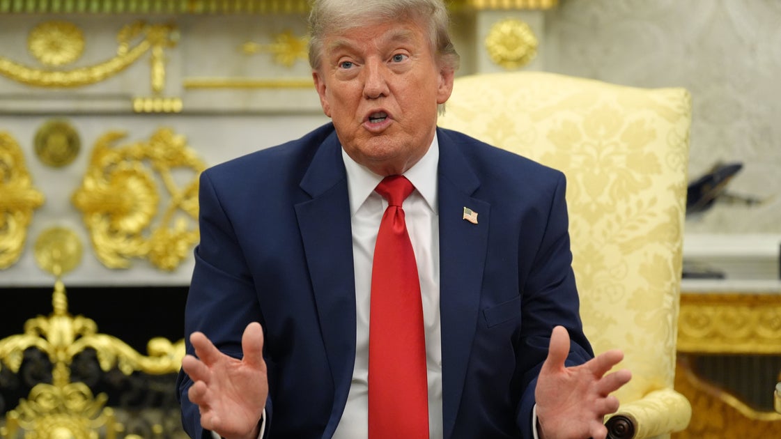 Trump Spends 10 Minutes Defending His Reflecting Pool Mess: ‘Everything I ...
