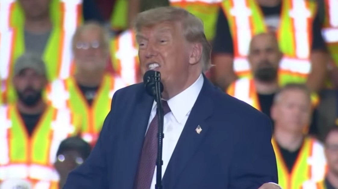 Trump Says 'No Women In The Crowd, Which Is Nice' At Rally — And That's Just the Beginning