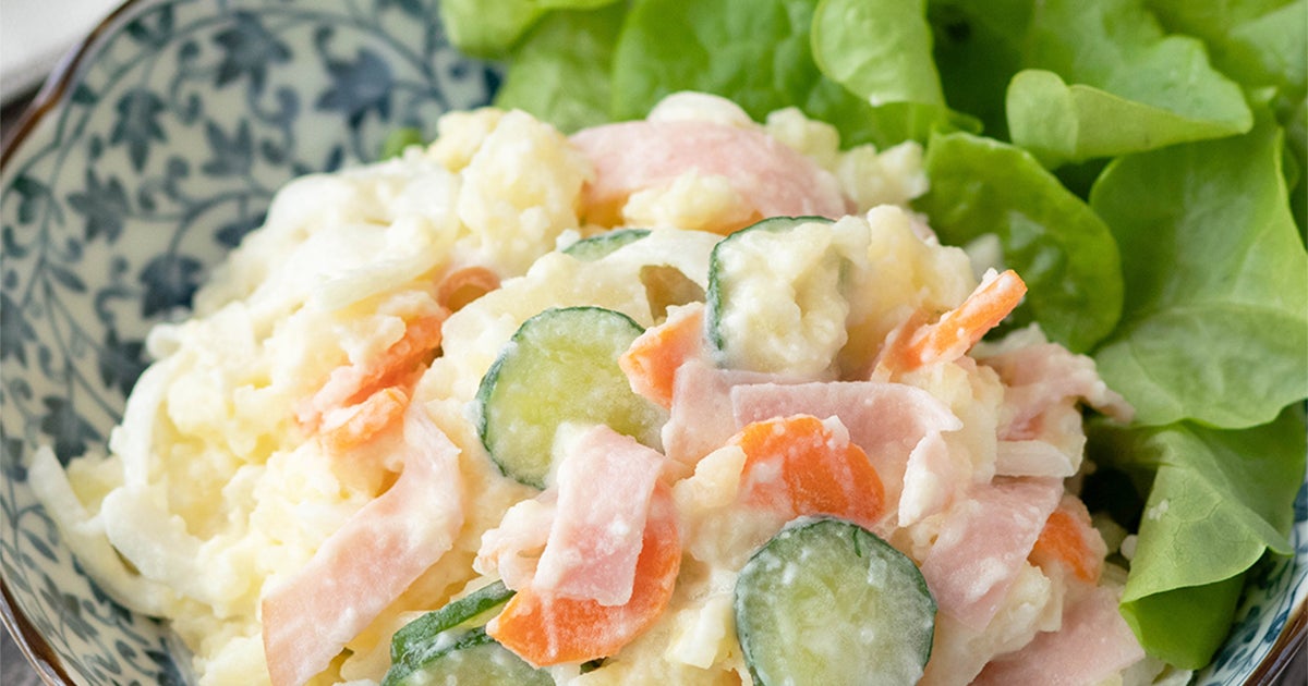 【ポテサラに何入れた？】これが意外とハマる味！塩こうじが入ったポテトサラダのレシピ