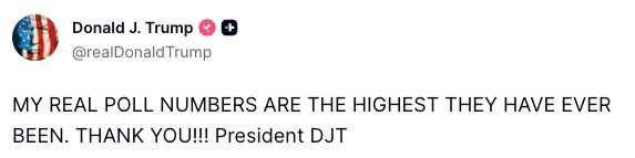 Donald Trump on Truth Social
