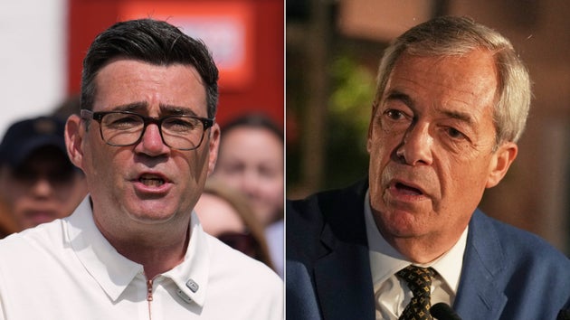 Andy Burnham and Nigel Farage