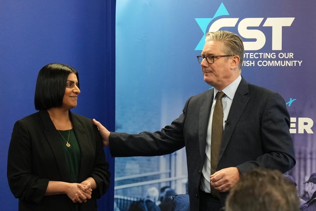 Shabana Mahmood and Keir Starmer in october last year.