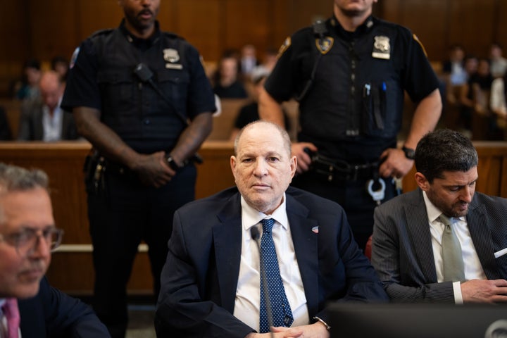 Harvey Weinstein appears in Manhattan Supreme Court Thursday, June 25, 2026 in New York. (Adam Gray/Pool Photo via AP)