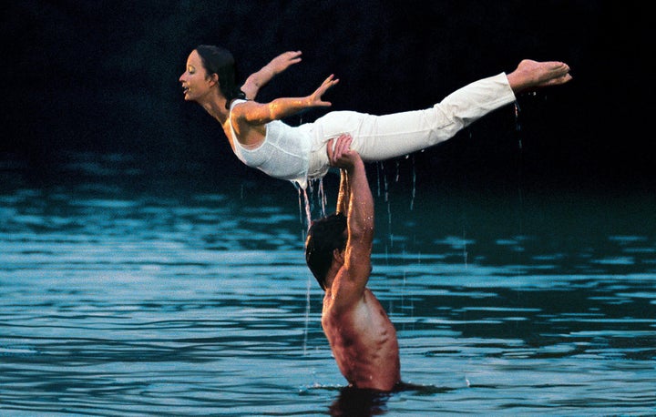 Jennifer Grey and Patrick Swayze in "Dirty Dancing."
