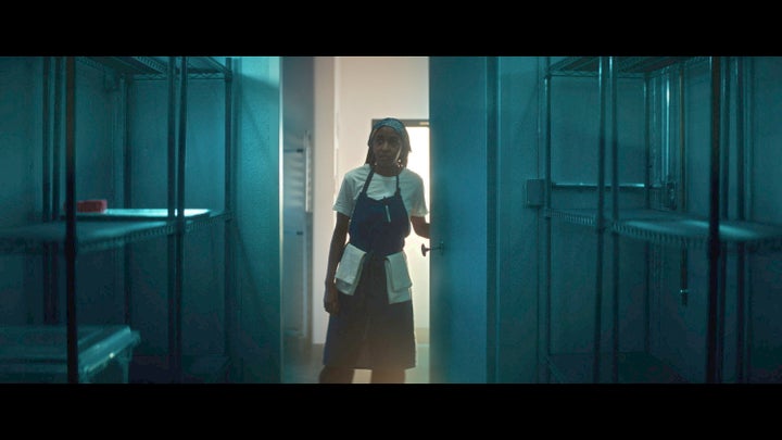 Ayo Edebiri as Sydney in "The Bear."