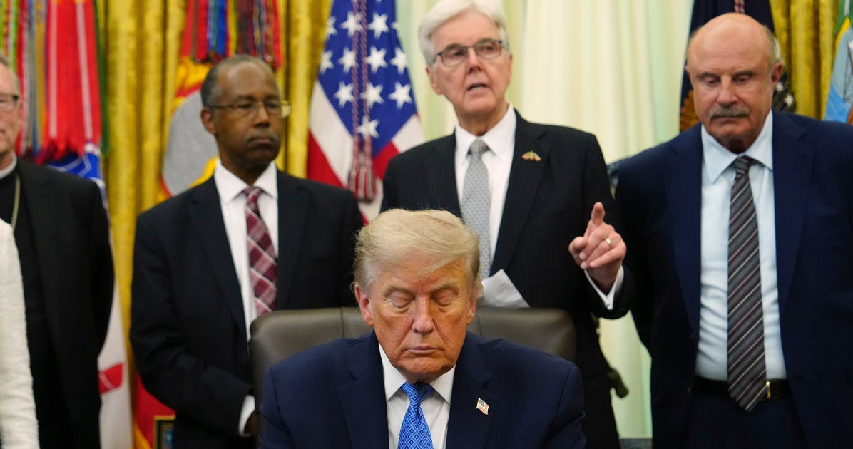 Trump Appears To Sleep While Guests Propose Ending Divide Between Church And State