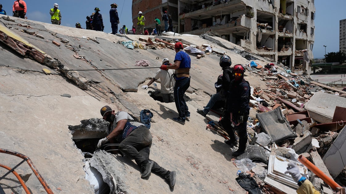 Desperate Race For Survivors In Venezuela Enters Day 3 After Deadly Twin Quakes