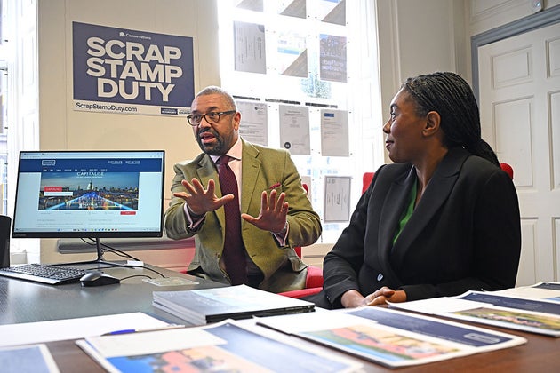 Kemi Badenoch and James Cleverly.