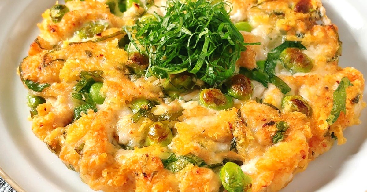 【鶏ささみ、大葉と焼くだけ】ザクザク食感がたまらん。3本じゃ足りない。