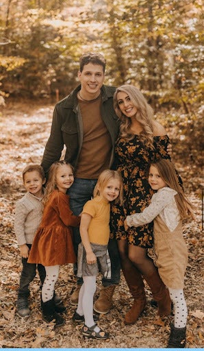 The author and his family in fall 2024. (From the left: Albert, Frankii, the author, Charlee, Chelsea and Scarlett)