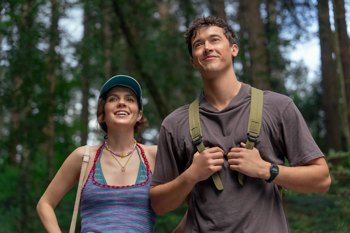 Emily Bader and Tom Blyth in "People We Meet on Vacation."