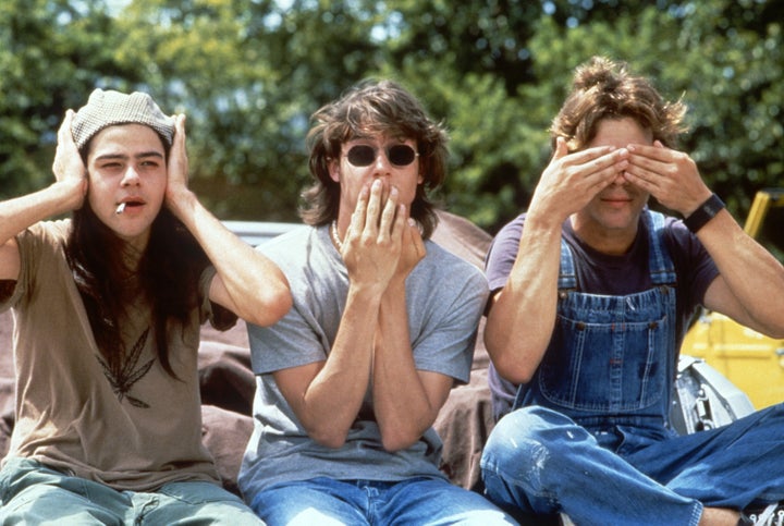 Rory Cochrane, Jason London and Sasha Jenson in "Dazed and Confused."