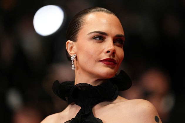 Cara Delevingne pictured in Cannes last month
