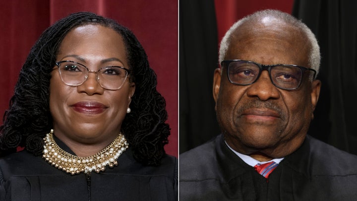 Supreme Court Justice Ketanji Brown Jackson and Justice Clarence Thomas issued contrasting opinions in the birthright citizenship case.