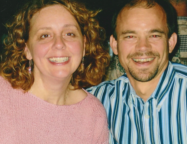 The author with her late husband Kevin, prior to his cancer diagnosis.
