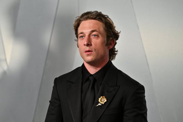 Jeremy Allen White at an Oscars after-party earlier this year