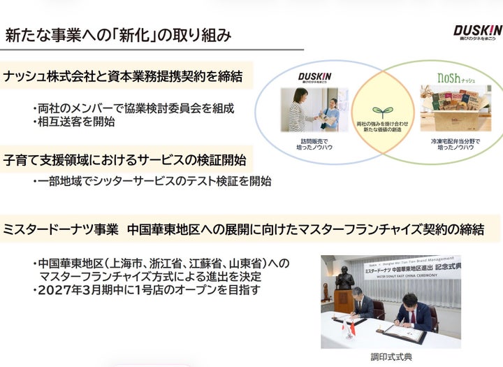 2026年3月期 決算説明会資料より