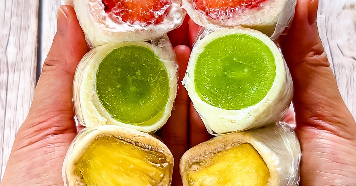 「ロールケーキみたい！」実は食パンで作れます。くるっと巻くだけのフルーツロールサンド