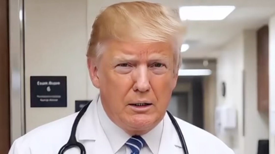 'Doctor' Trump Posts Bonkers AI Slop Video Mocking His 'So Far Gone' Celebrity Critics
