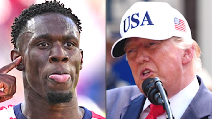 Folarin Balogun (left) has been winning big in the World Cup while President Donald Trump suffered a loss over birthright citizenship.