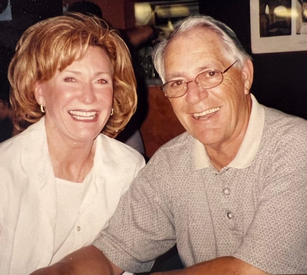 The author with her late husband, Al, in healthier times. 