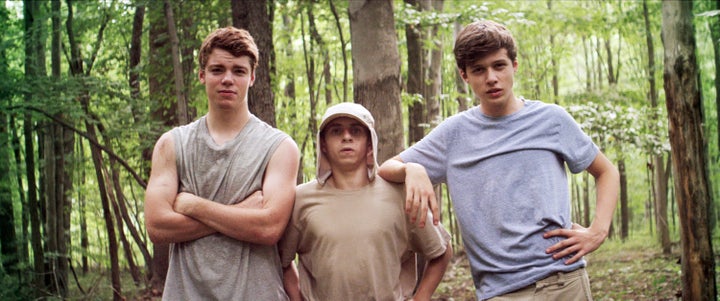 Gabriel Basso, Moises Arias and Nick Robinson in "The Kings of Summer."