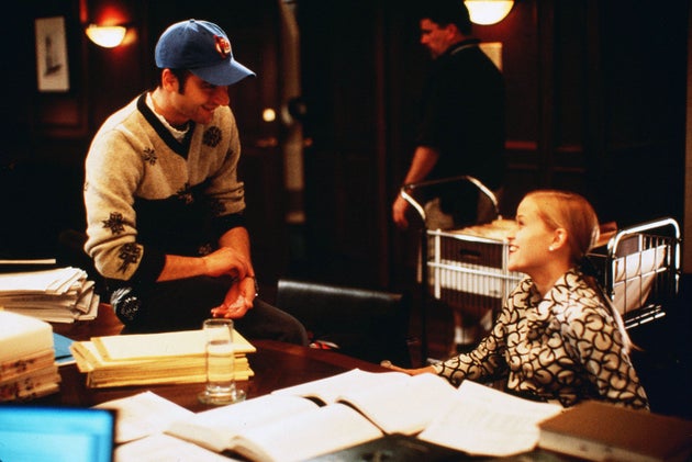 Legally Blonde director Robert Luketic on set with Reese Witherspoon