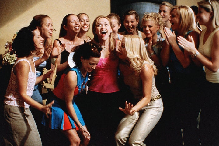 Elle Woods is a sorority member before landing a spot at Harvard