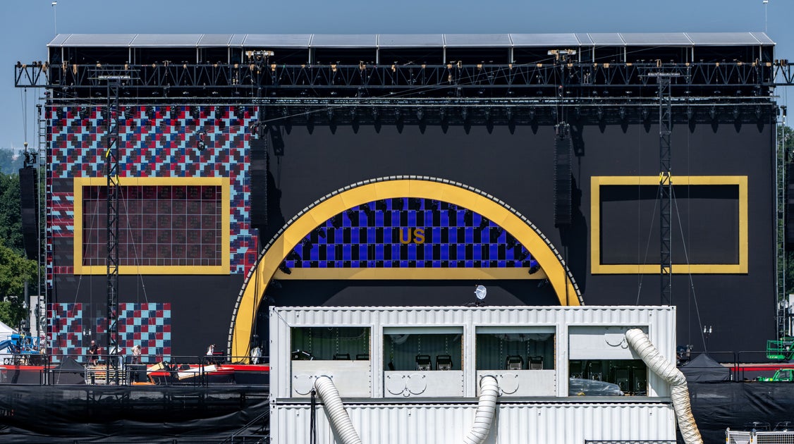 Video Shows Freedom 250 Stage Falling Apart Mid-Rehearsal