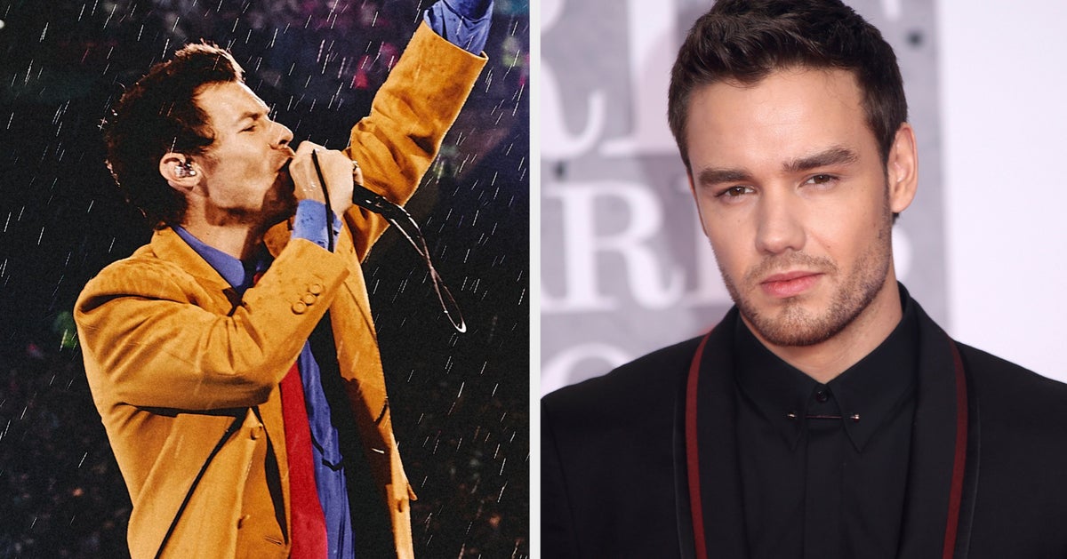 Harry Styles Celebrates 'Dear Friend' Liam Payne At Final Wembley Stadium ...