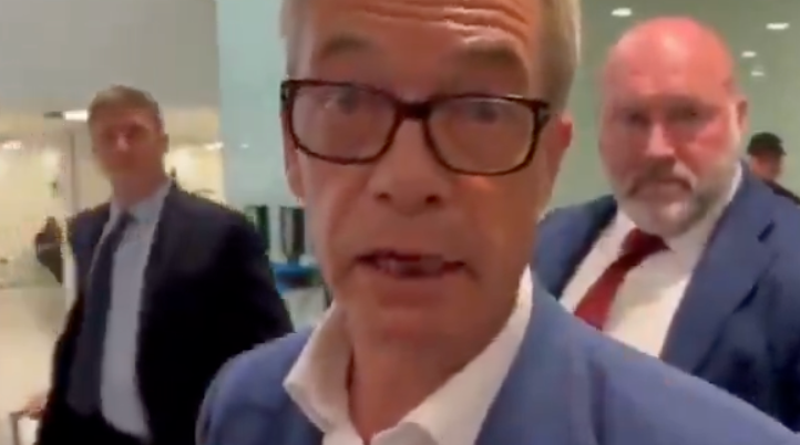'Seriously Unravelling': Nigel Farage Rages At Sky News Reporter Amid Donations Row