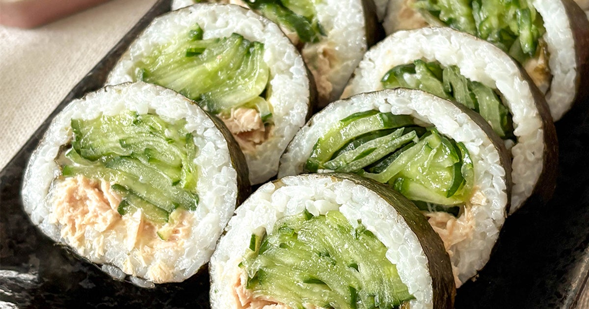 【きゅうりのいつもの食べ方に飽きたら…】火を使わずパパッと作れる!きゅうりとツナのキンパレシピ