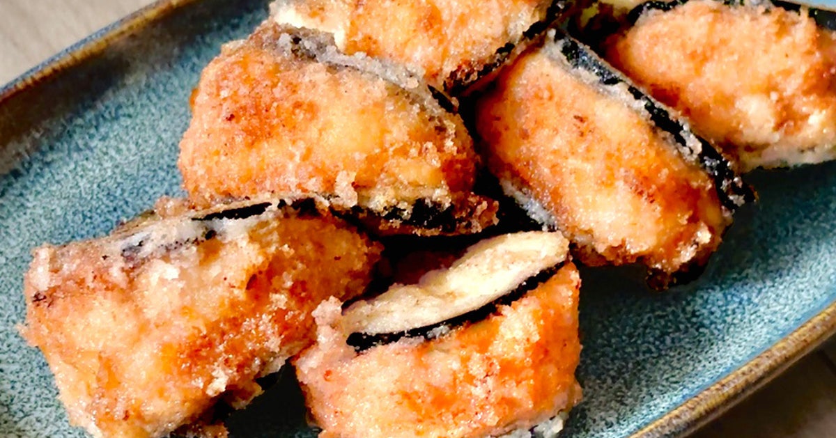 【なす、この食べ方が大正解】ささみでザクザク。10個作っても足りない。これ作るためになす買ってる。