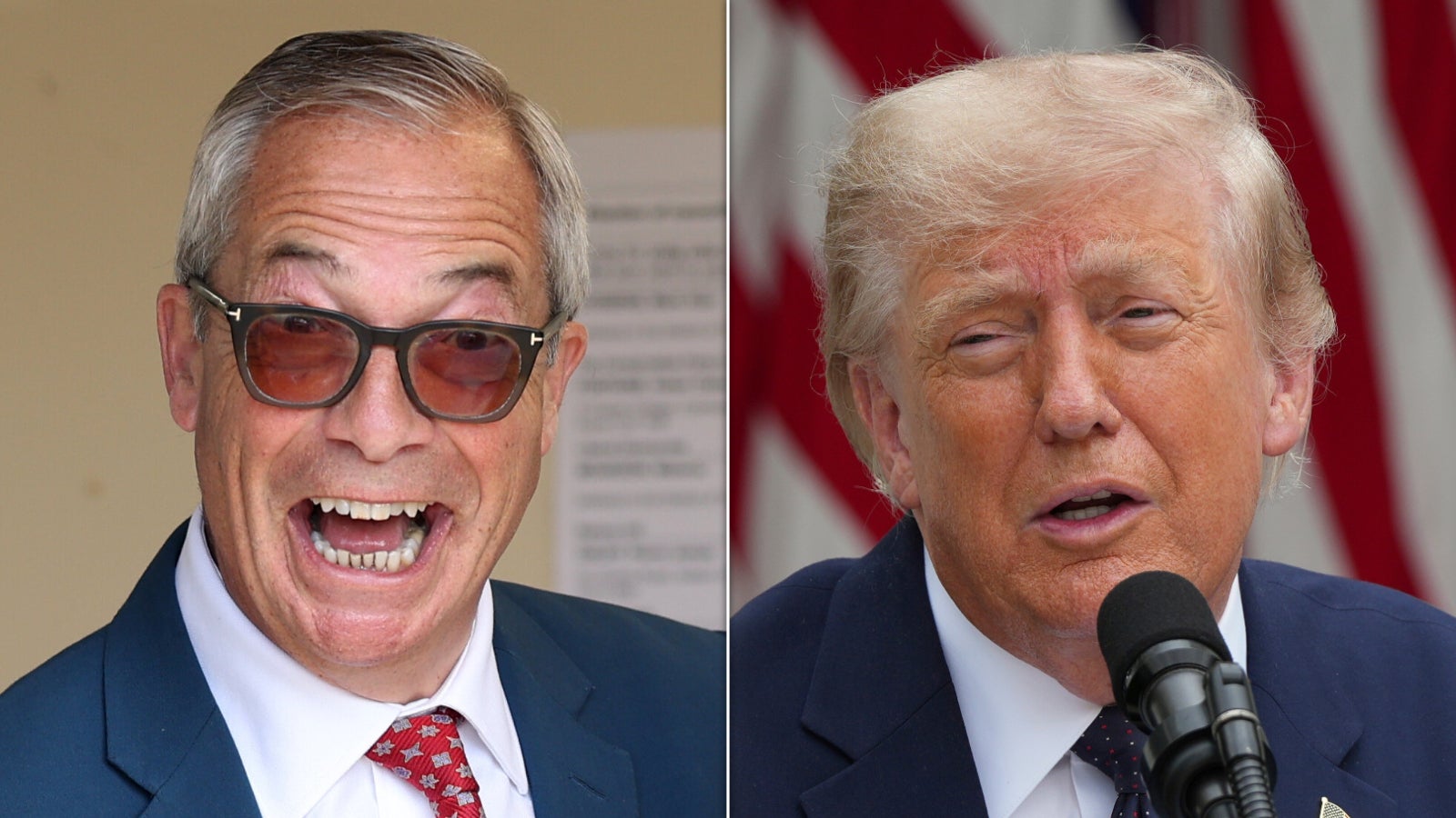 Trump Comes Out To Bat For Farage As Reform Leader's Finances Come Under Scrutiny